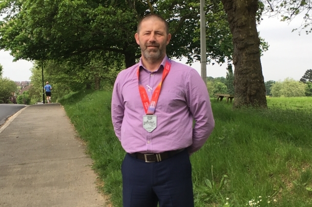 Gary Morgan raises more than £3000 for Rebuild!