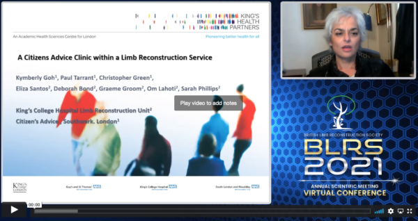 2021 BLRS Virtual Conference: Address by Sarah Phillips